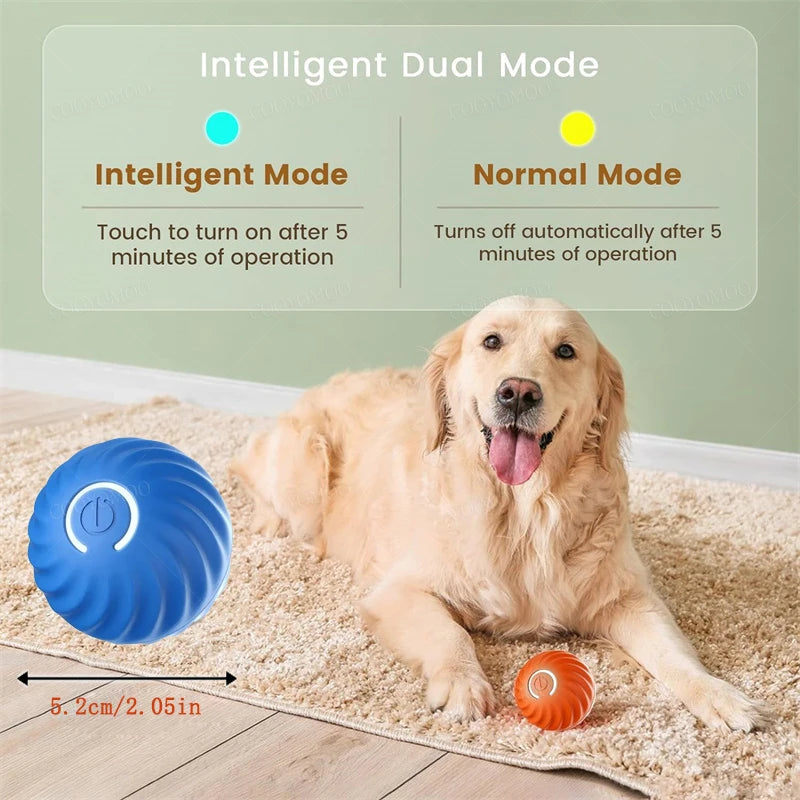 Bola de brinquedo inteligente para cães