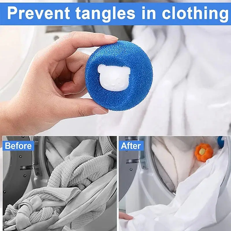1-5 unidades Removedor de Pelos de Animais Bola Reutilizável Filtro de Lã para Máquina de Lavar Roupa Adesivo Removedor de Pelos